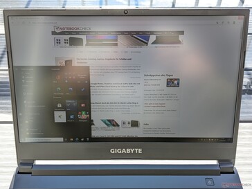 Gigabyte G5 KC in uso esterno