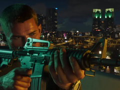 Uno screengrab del trailer di Grand Theft Auto VI che mostra il protagonista maschile Jason Duval (fonte: Rockstar Games)