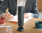 Il vivavoce Insta360 Wave è in grado di creare riepiloghi e trascrizioni di riunioni d'ufficio e, facoltativamente, di rispondere a domande sulle riunioni utilizzando l'intelligenza artificiale. (Fonte: Insta360)