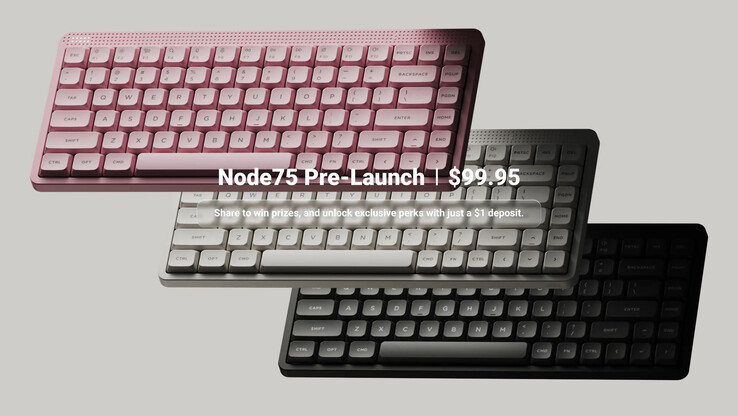 Offerta di pre-lancio di NuPhy Node75. (Fonte: NuPhy)