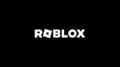 Il logo Roblox raffigurato