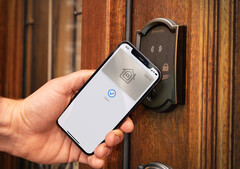 La serratura Schlage Encode Plus Smart Wi-Fi Deadbolt funziona con la funzione Home Key di Apple. (Fonte: Schlage)