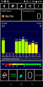 GPS test - outdoors senza Internet