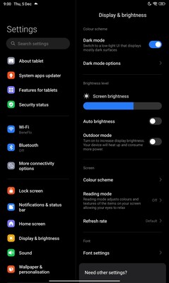 Software Xiaomi Redmi Pad SE 8.7