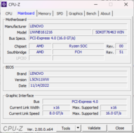 Scheda madre CPU-Z