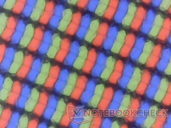 Sottopixel RGB opachi