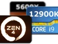 L'AMD Zen 4 ES ha fatto registrare dei miglioramenti rispetto all'i9-12900K e ha battuto il Ryzen 5 5600X. (Fonte: UserBenchmark/AMD - modificato)
