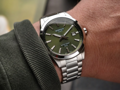 Gli orologi EFV-160D di Casio (nella foto) hanno un quadrante Clous de Paris. (Fonte: Casio)