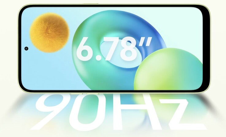 Il display dell'Honor Play 20C.