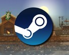 Un'immagine che mostra il logo di Steam e il gioco Kingdom: New Lands, attualmente scontato del 90%.