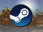 Un'immagine che mostra il logo di Steam e il gioco Kingdom: New Lands, attualmente scontato del 90%.