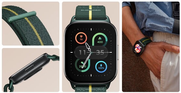 Il Moto Watch Fit ha una fascia sostituibile da 22 mm. (Fonte: Motorola)