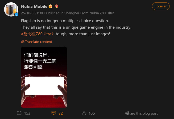 (Fonte: Weibo)