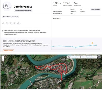 Garmin Venu 2: Panoramica del test GPS