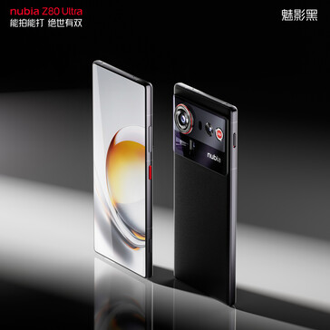 Nubia Z80 Ultra Phantom Black (Fonte: Nubia)