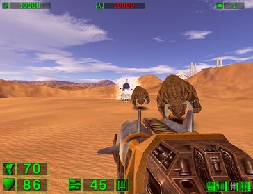 Nella foto: uno screenshot di gioco tratto da Erectus Sam Classic: The First Encounter.