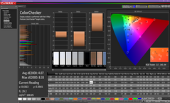 ColorChecker prima della calibrazione