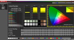 ColorChecker Display P3 (apparentemente non calibrato)