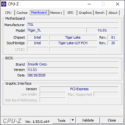 cpu-z: Scheda madre