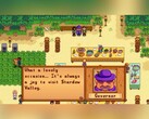 Il Governatore fa la sua apparizione annuale al Luau di Stardew Valley, uno dei tanti festival stagionali che riuniscono la comunità nell'amato simulatore agricolo indie. (Fonte: Stardew Valley via Steam)