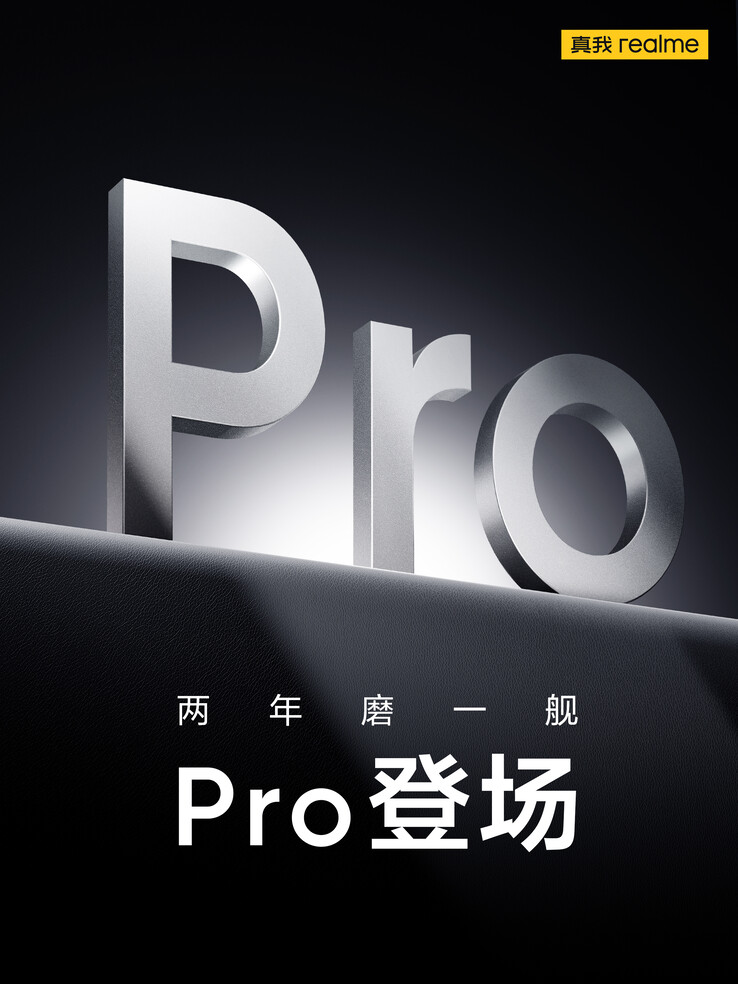 Realme annuncia il suo imminente evento di lancio "Pro". (Fonte: Realme via Weibo)