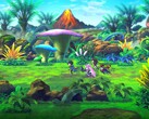 Immagine chiave ufficiale di Another Eden Begins.