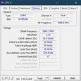 Memoria CPU-Z (Intel)