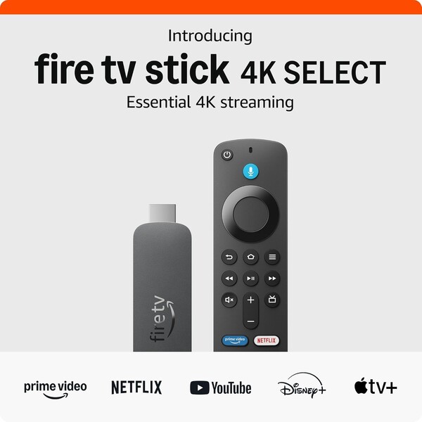 Amazon Fire TV Stick 4K Select è l'ultima chiavetta di streaming 4K di Amazon. (Fonte: Amazon)