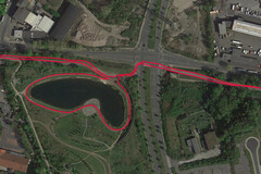 GPS test: Huawei Mate 30 Pro - Giro del lago