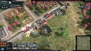 Screenshot di gioco tratto da Heroes' Vow: Three Kingdoms 1