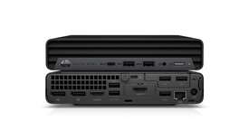 HP Elite Mini 800 G9 - Porte. (Fonte di immagine: HP)