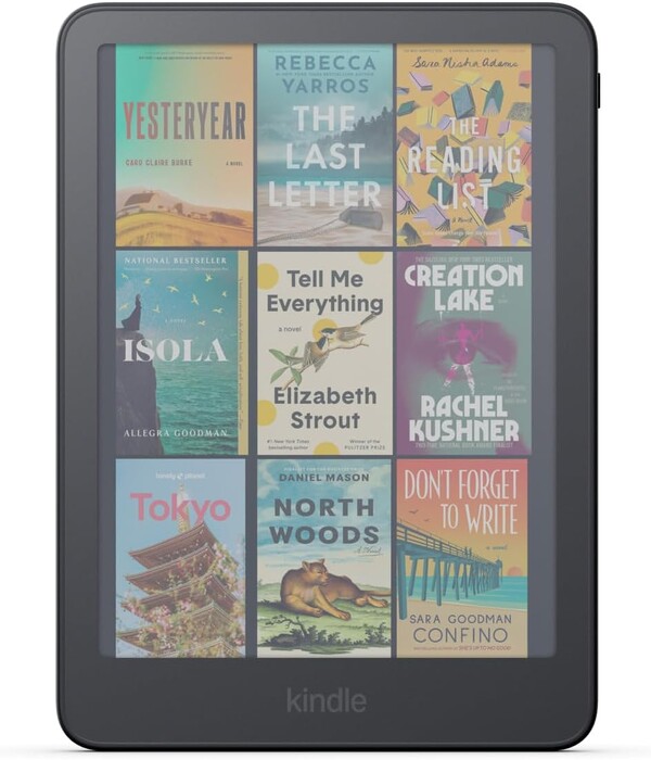 Il Kindle Colorsoft è dotato di un display migliorato, con maggiore nitidezza e uniformità.