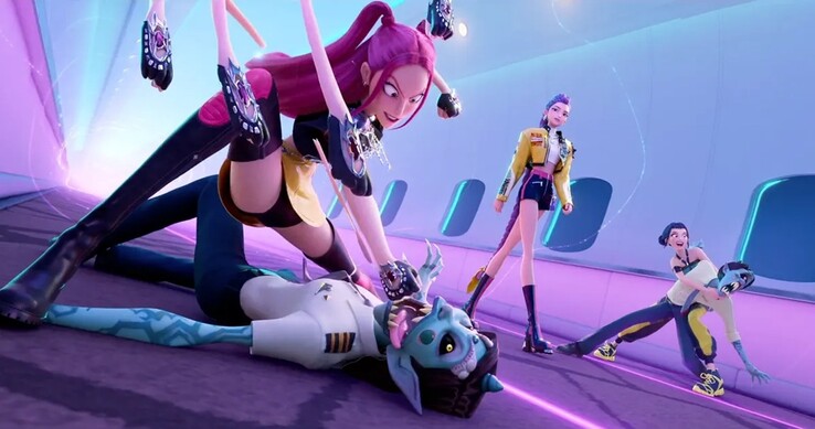 L'animazione di K-Pop Demon Hunters si è spinta oltre i confini del 2025, fondendo il fascino del 2D con la profondità degli ambienti 3D (fonte immagine - Netflix)