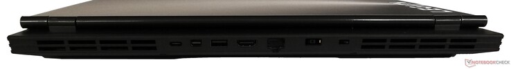 Lato posteriore: 1x USB 3.1 Gen1 Type-C, Mini DisplayPort, 1x USB 3.1 Gen1 Type-A, HDMI, Gigabit Ethernet, alimentazione, Kensington lock