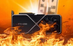 La Nvidia GeForce RTX 4090 avrà bisogno di un serio sistema di raffreddamento se le voci sui requisiti di potenza sono vere. (Fonte immagine: Nvidia/Unsplash - modificato)