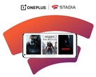 Il nuovo tie-in Stadia di OnePlus. (Fonte: OnePlus)