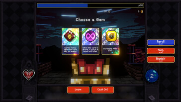 Nella foto: uno screenshot di gioco tratto da Vampire Crawlers.