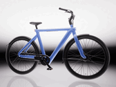 La serie VanMoof S6 è dotata di un motore per ruota anteriore da 250 W che fornisce una velocità massima di 25 km/h (15,5 mph) (Fonte: VanMoof)
