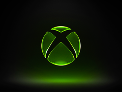 Il logo Xbox su uno sfondo scuro