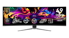 L'MPG 491CQPX costerà un po' di più dell'MPG 491CQP quando sarà lanciato sul mercato alla fine dell'anno. (Fonte: MSI)