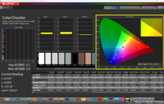 Calibrato con CalMAN ColorChecker