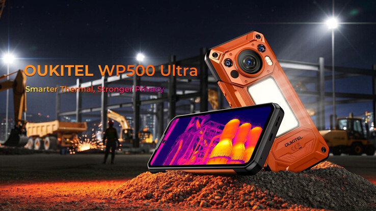 Il WP500 Ultra è dotato di una termocamera