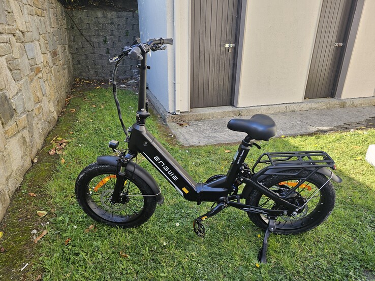 La bicicletta dopo il montaggio.