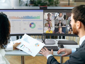 Il Philips 49B2U6903CH è come avere una coppia di monitor da 27 pollici e 16:9 posti uno accanto all'altro. (Fonte: Philips)