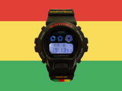 L&#039;orologio della collaborazione G-Shock x Channel One Soundsystem (nella foto) sarà lanciato nel Regno Unito. (Fonte immagine: Casio, a cura)