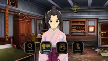 ambienti 3D in The Great Ace Attorney Chronicles (Fonte: Steam)