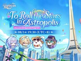 Immagine promozionale ufficiale di Honkai: Star Rail Versione 4.5, «To Roll the Stars in Astropolis».