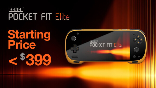 Konkr Pocket Fit Elite avrà un prezzo di partenza inferiore a 400 dollari. (Fonte: Ayaneo)