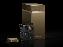 La Nvidia DGX Station (a destra) porta la potenza di un supercomputer AI sul desktop. (Fonte: Nvidia)