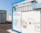 Il progetto ha utilizzato 762 batterie per auto di Merces-Benz, Stellantis e Nissan. (Fonte: Enel)
